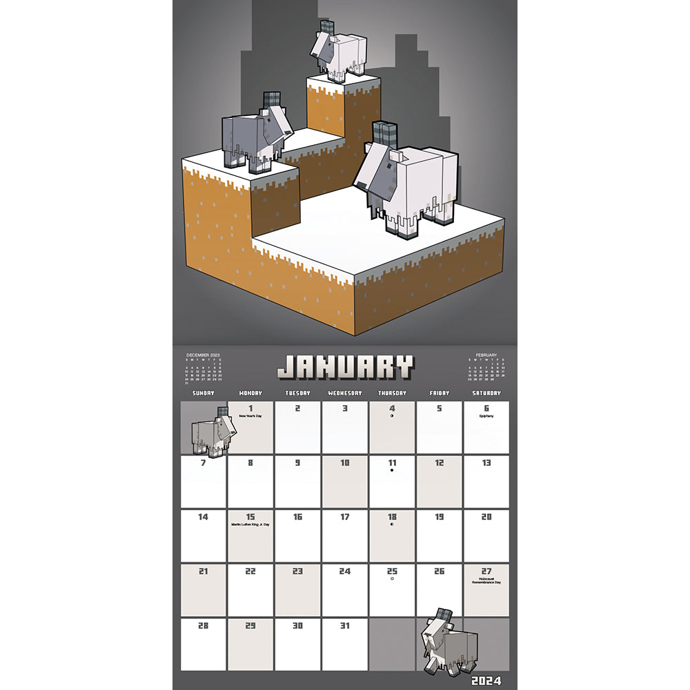 Danilo Minecraft 2024 Square Calendar Review – What's Good To Do