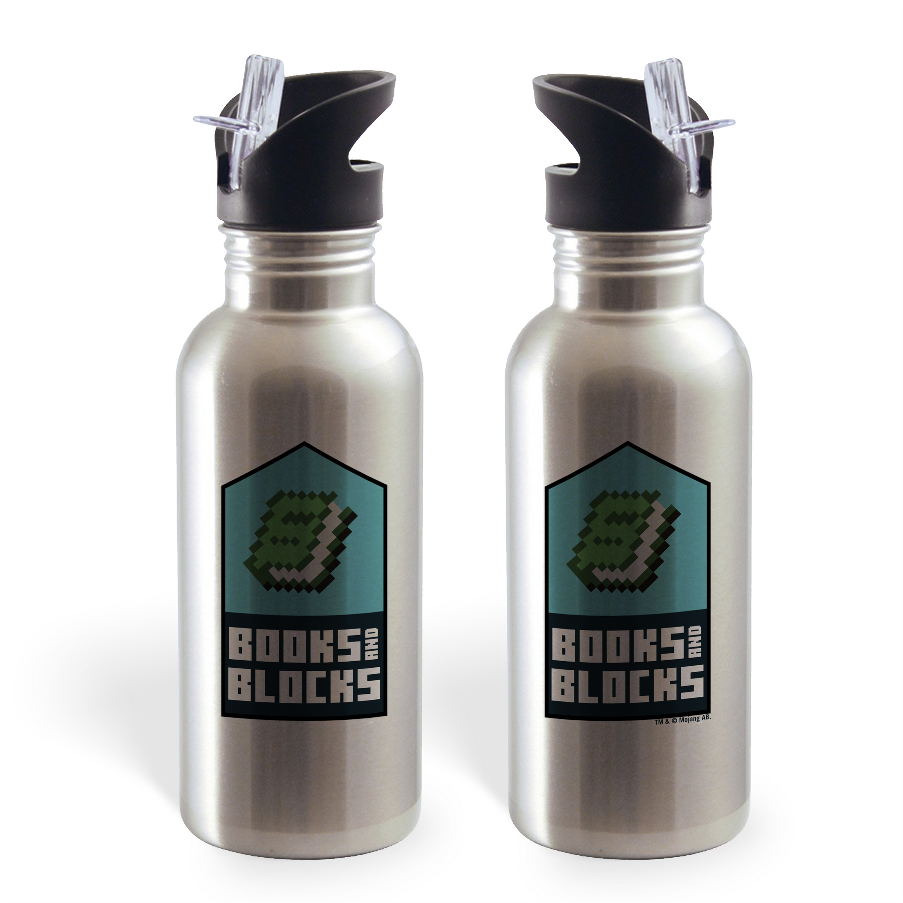 Minecraft Symbols All Over 27oz Stainless Water Steel Bottle