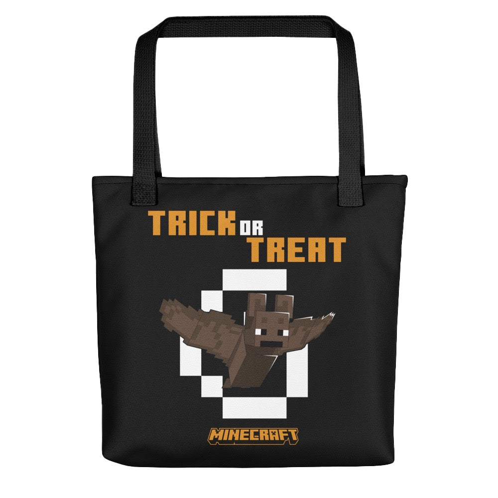 Image of Minecraft Bat Trick or Treat Tote Bag