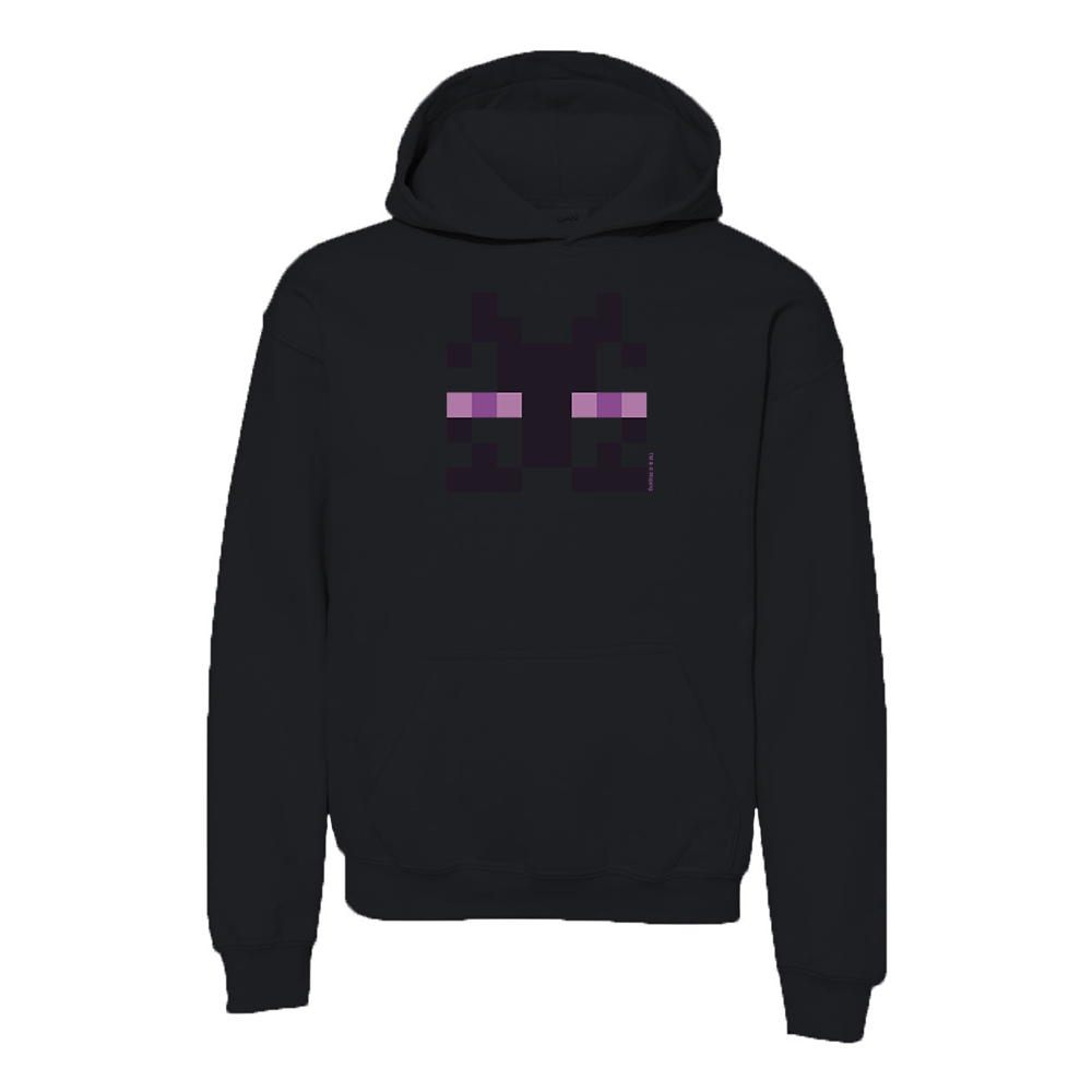 Image of Minecraft Enderman Kids Pullover Hoodie