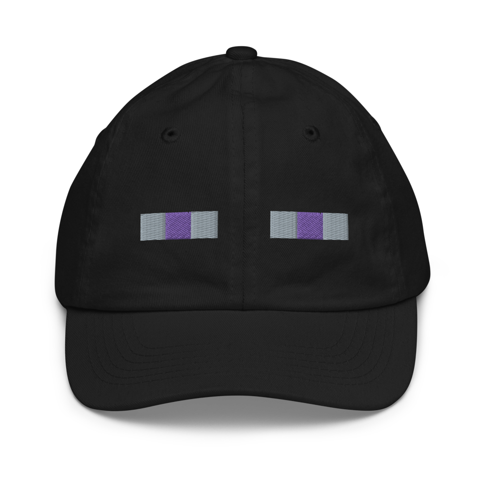 Image of Minecraft Enderman Youth Baseball Hat