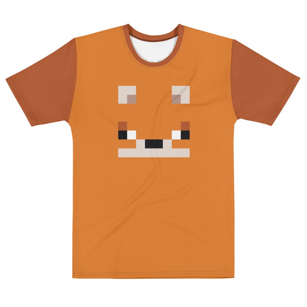 Image of Minecraft Fox Unisex Short Sleeve T-Shirt