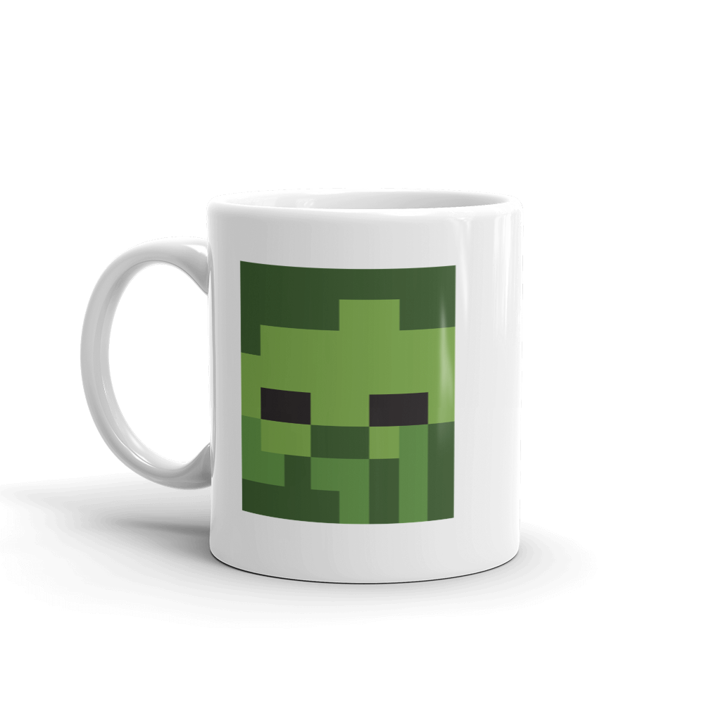 Minecraft Enderman Eyes Black Mug