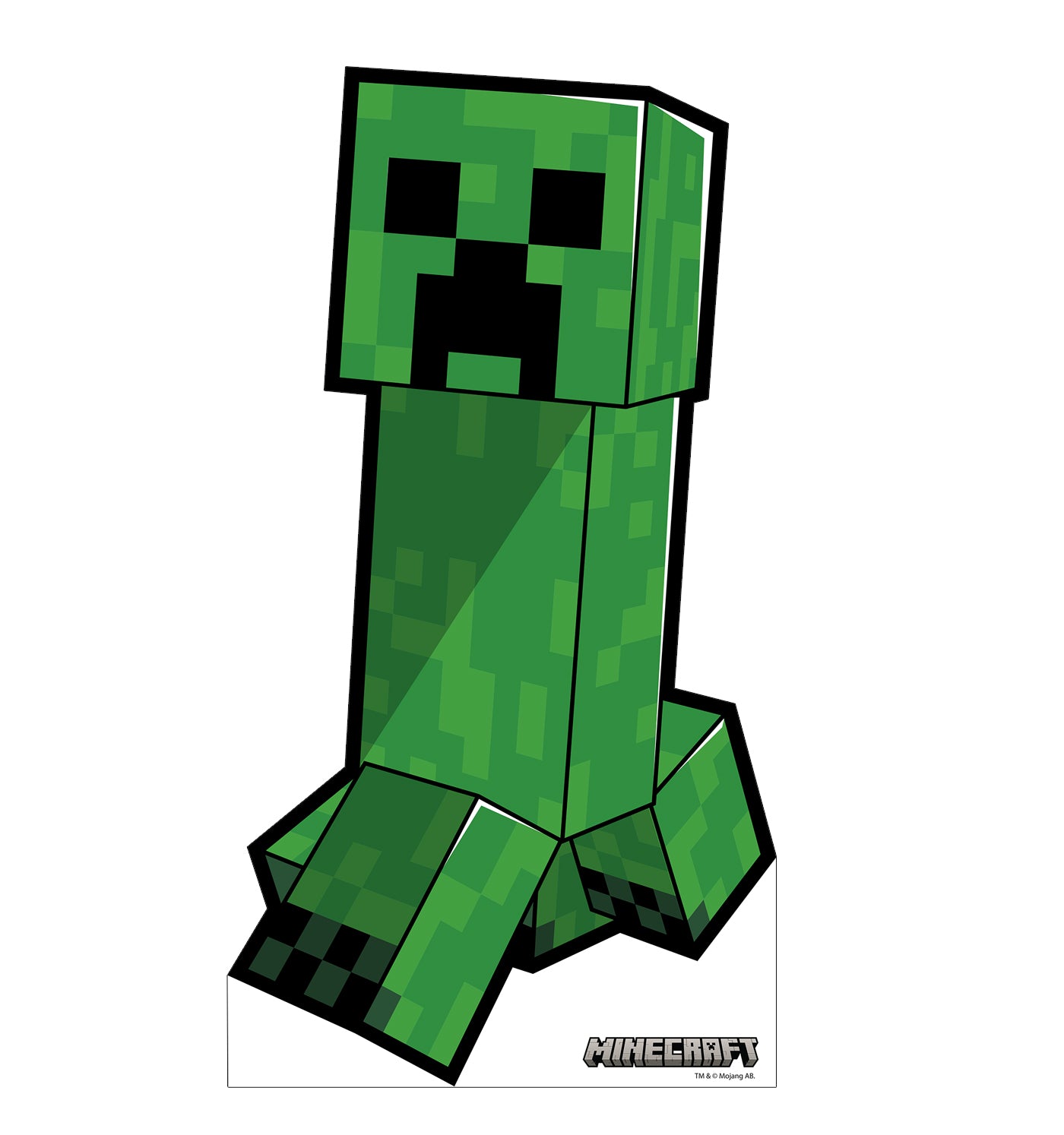 Image of Minecraft Creeper Cardboard Cutout Standee