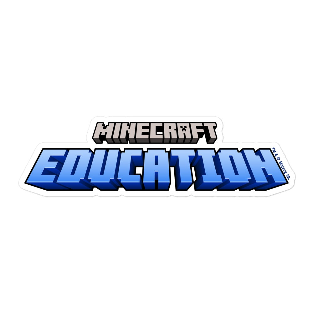 Image of Minecraft Education Kiss Cut Sticker