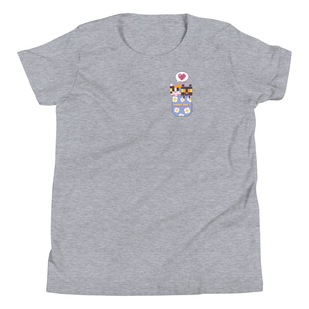 Image of Minecraft Kitten Pocket Kids Premium T-Shirt