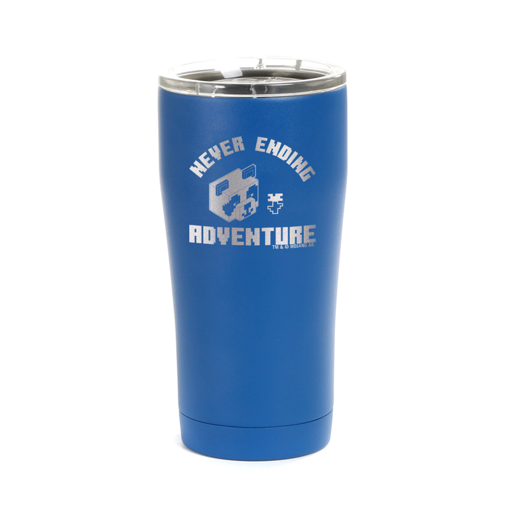 Minecraft Let's Go Out Creeper Laser Engraved SIC Tumbler