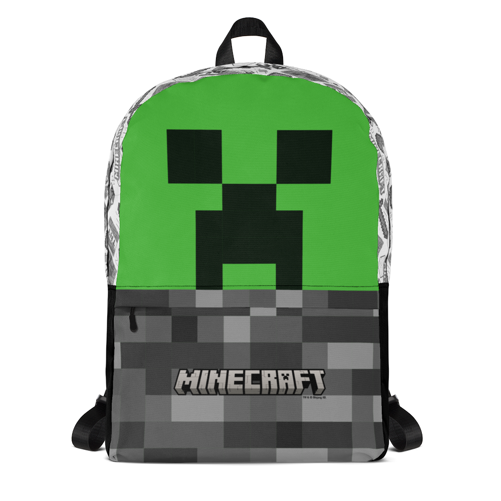 Image of Minecraft Creeper Backpack