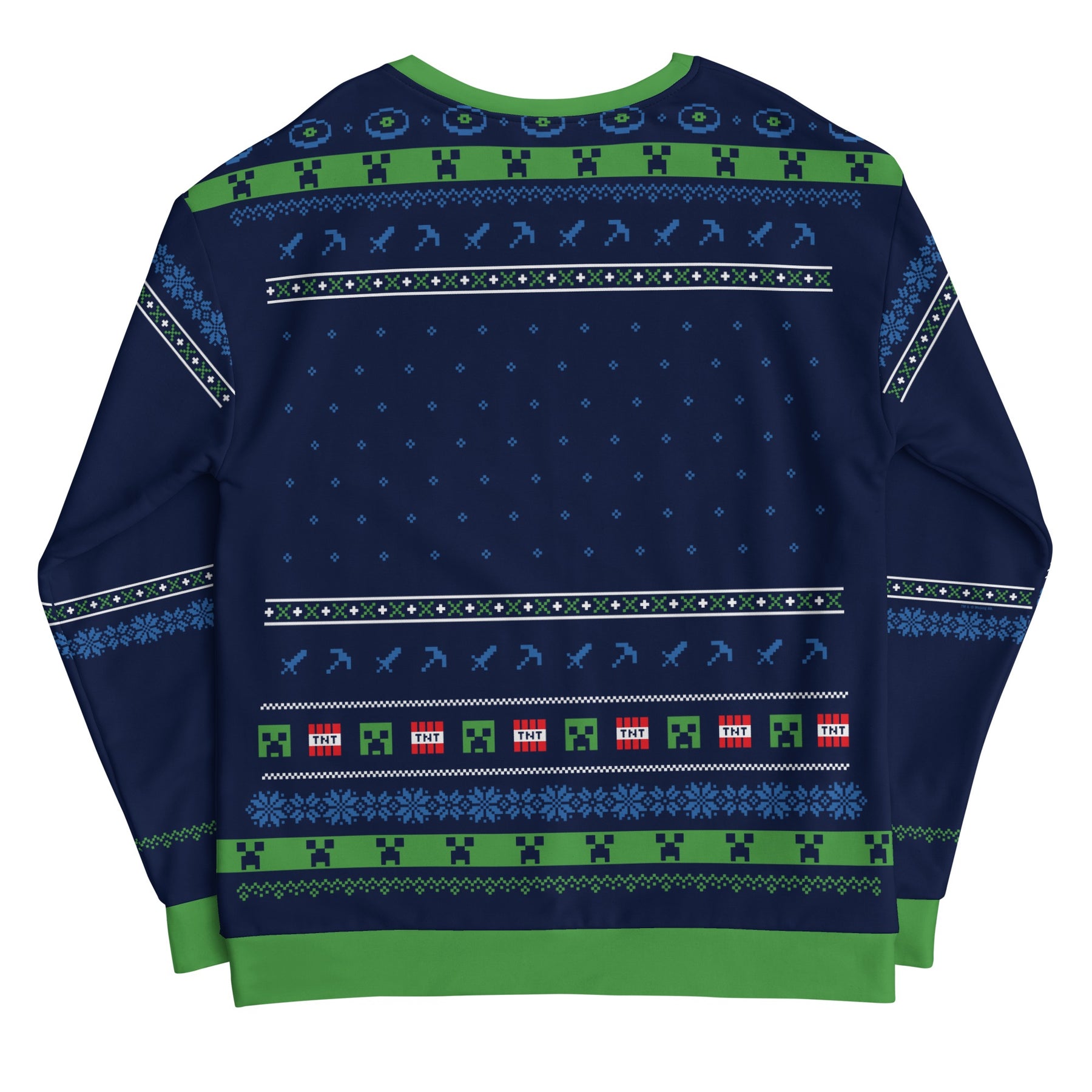 Minecraft ugly store christmas sweater