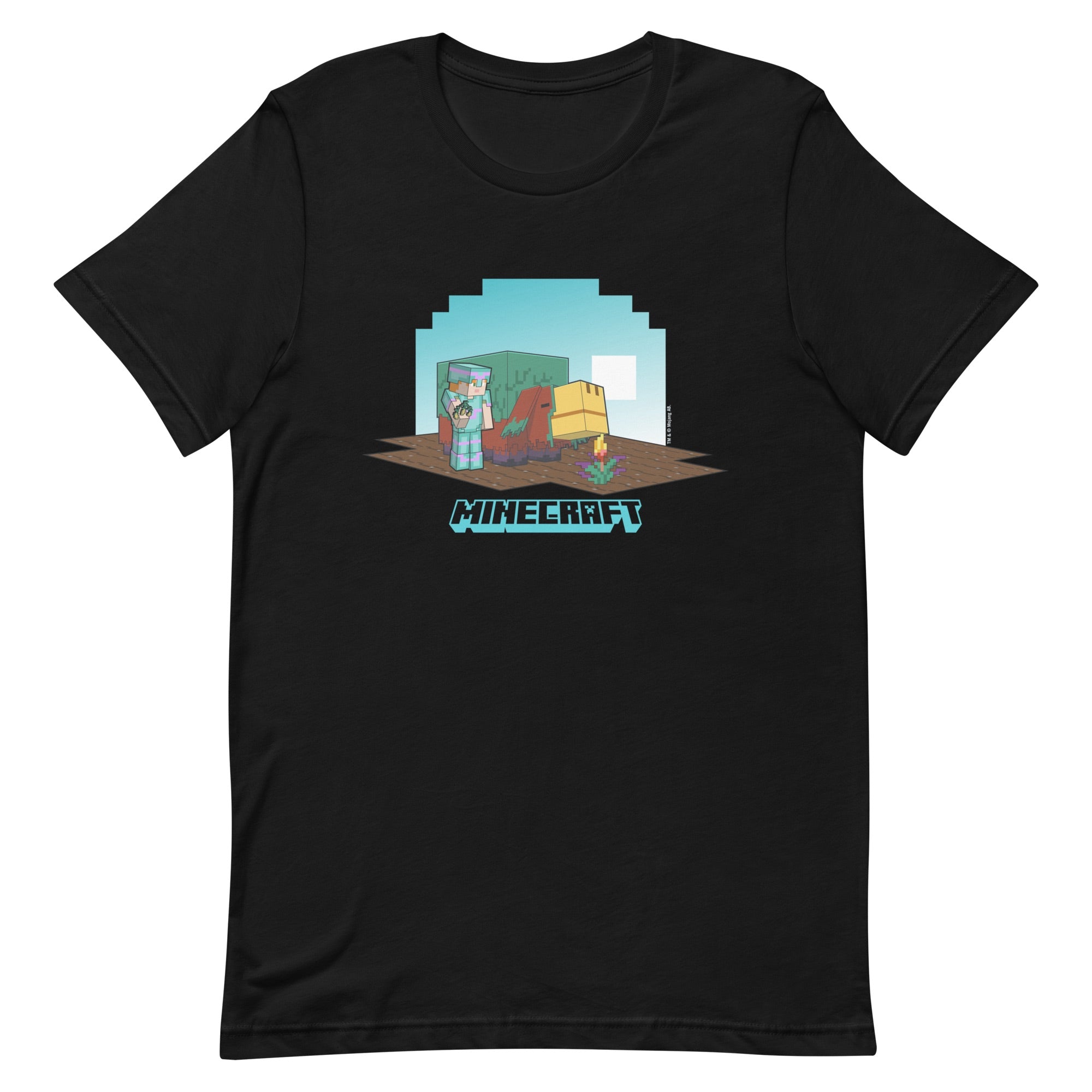 Image of Minecraft Trails & Tales Alex and Sniffer T-Shirt