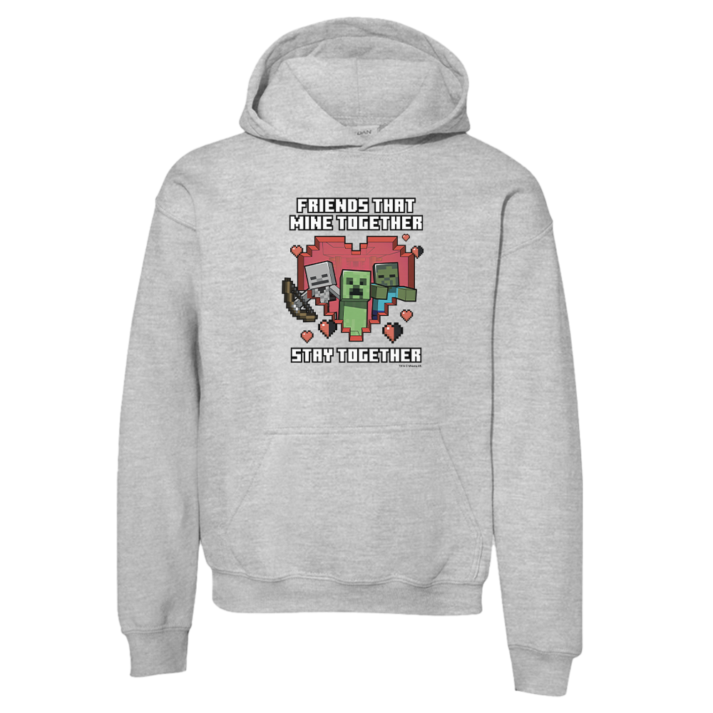 Image of Minecraft Stay Together Kids Hooded Sweatshirt