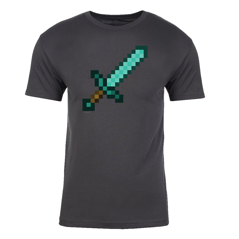 Image of Minecraft Sword Adult Short Sleeve T-Shirt