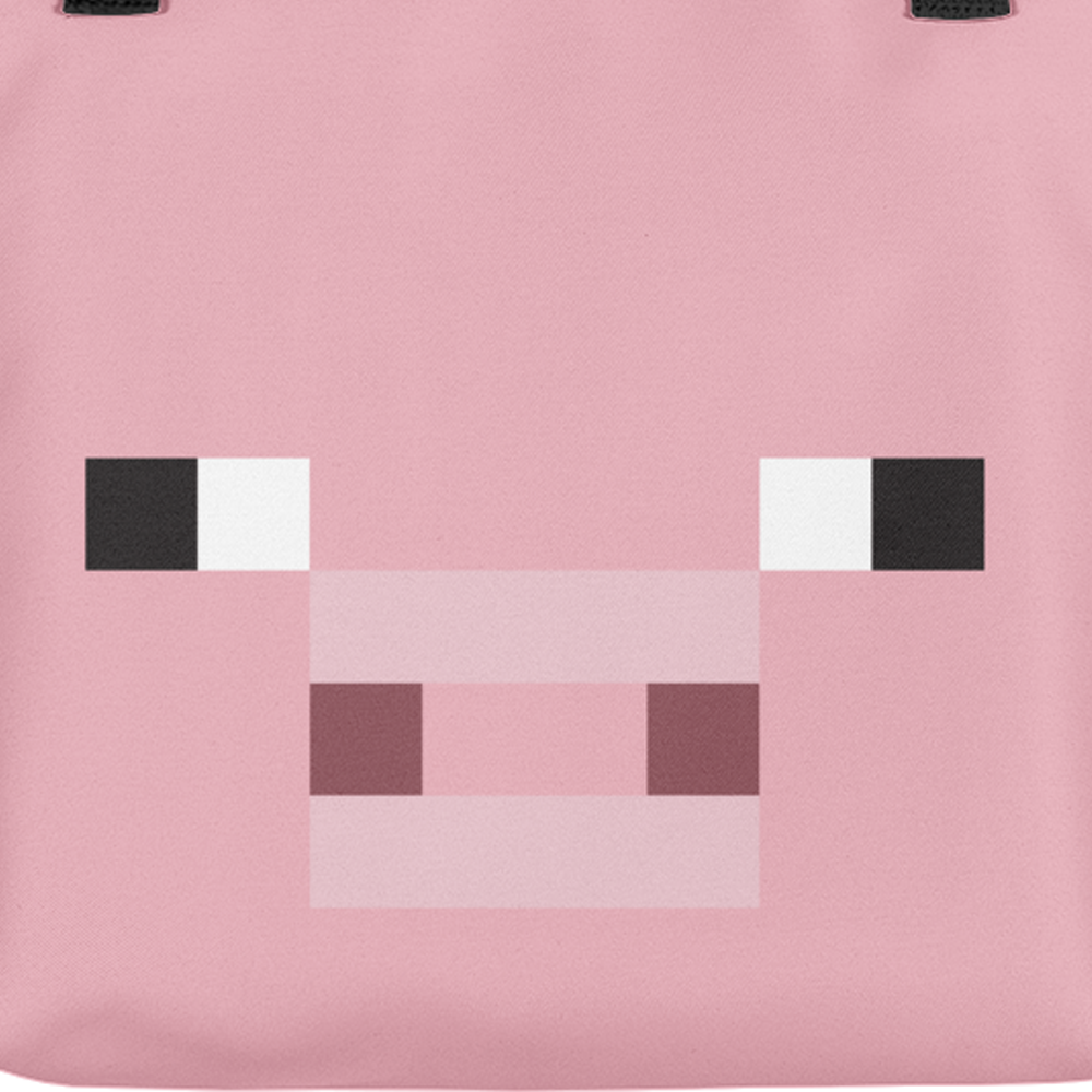 Minecraft Pig Face Premium Tote Bag – Minecraft Shop