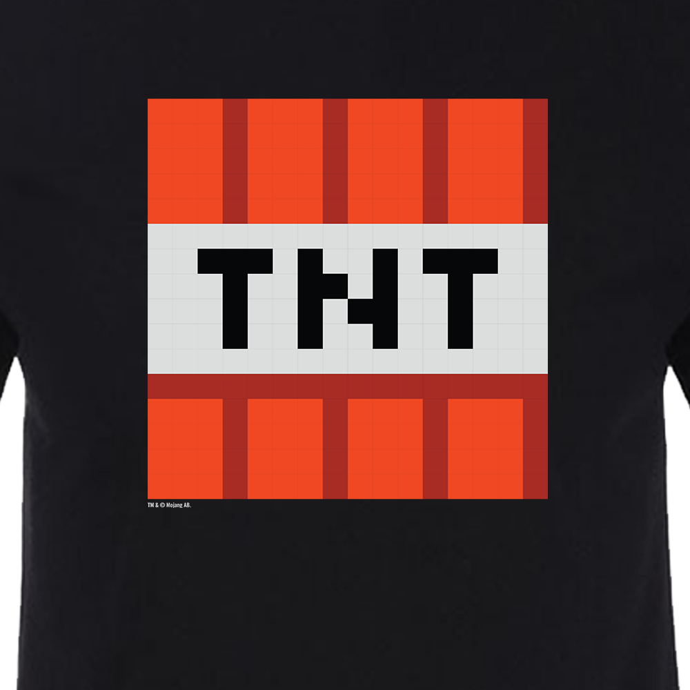 Minecraft Tnt Adult Short Sleeve T Shirt Official Minecraft Shop
