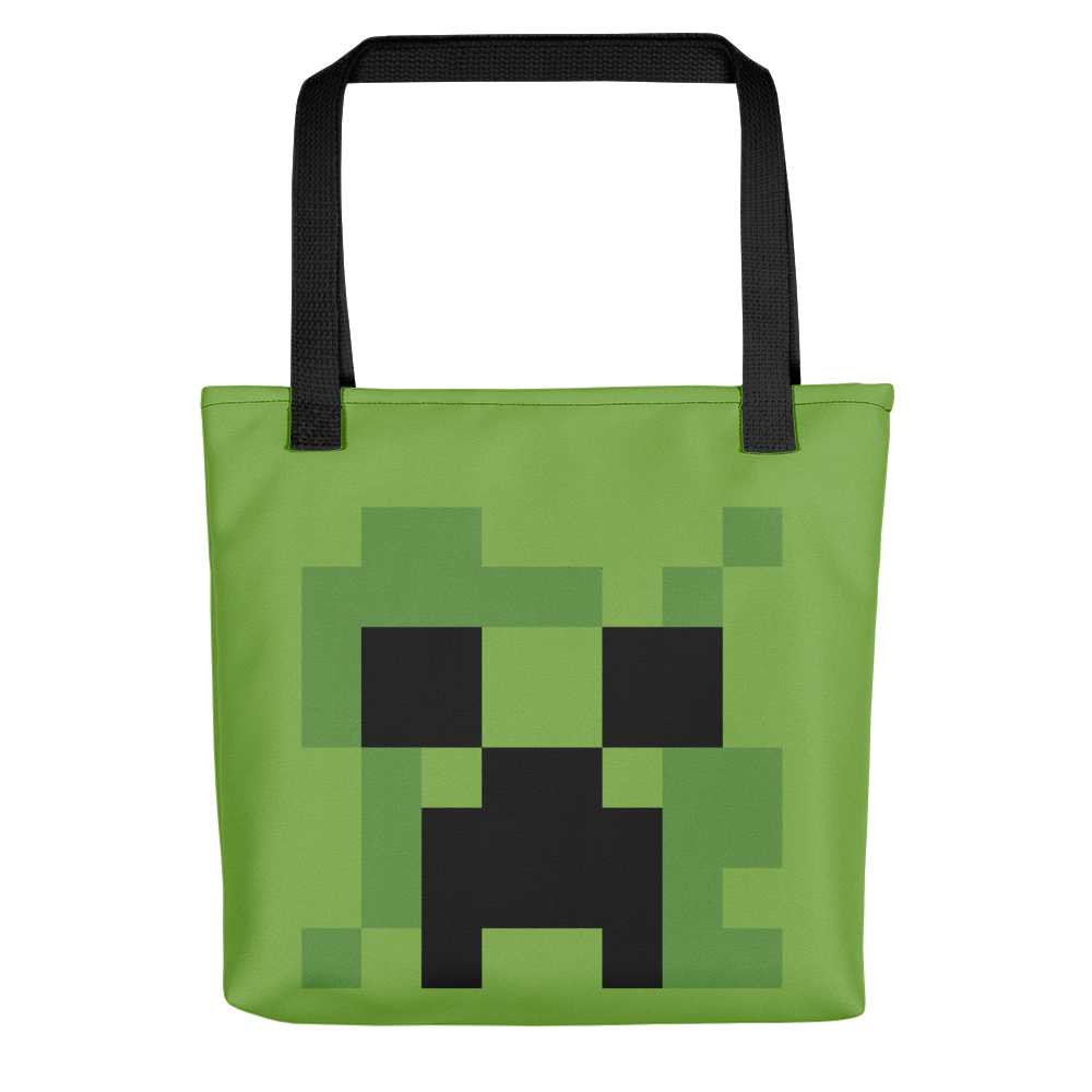 Image of Minecraft Creeper Premium Tote Bag