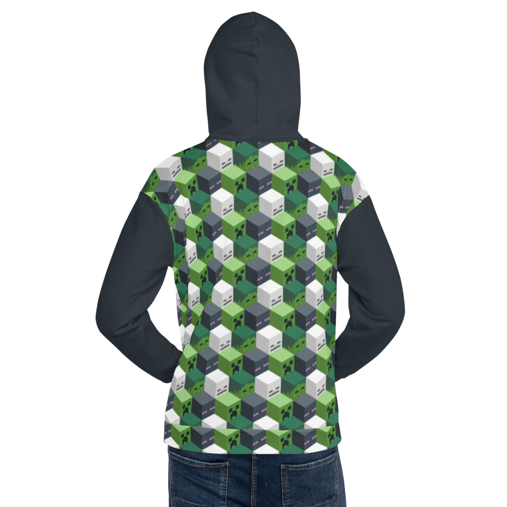 Minecraft Eye of Ender Adult Hooded Sweatshirt