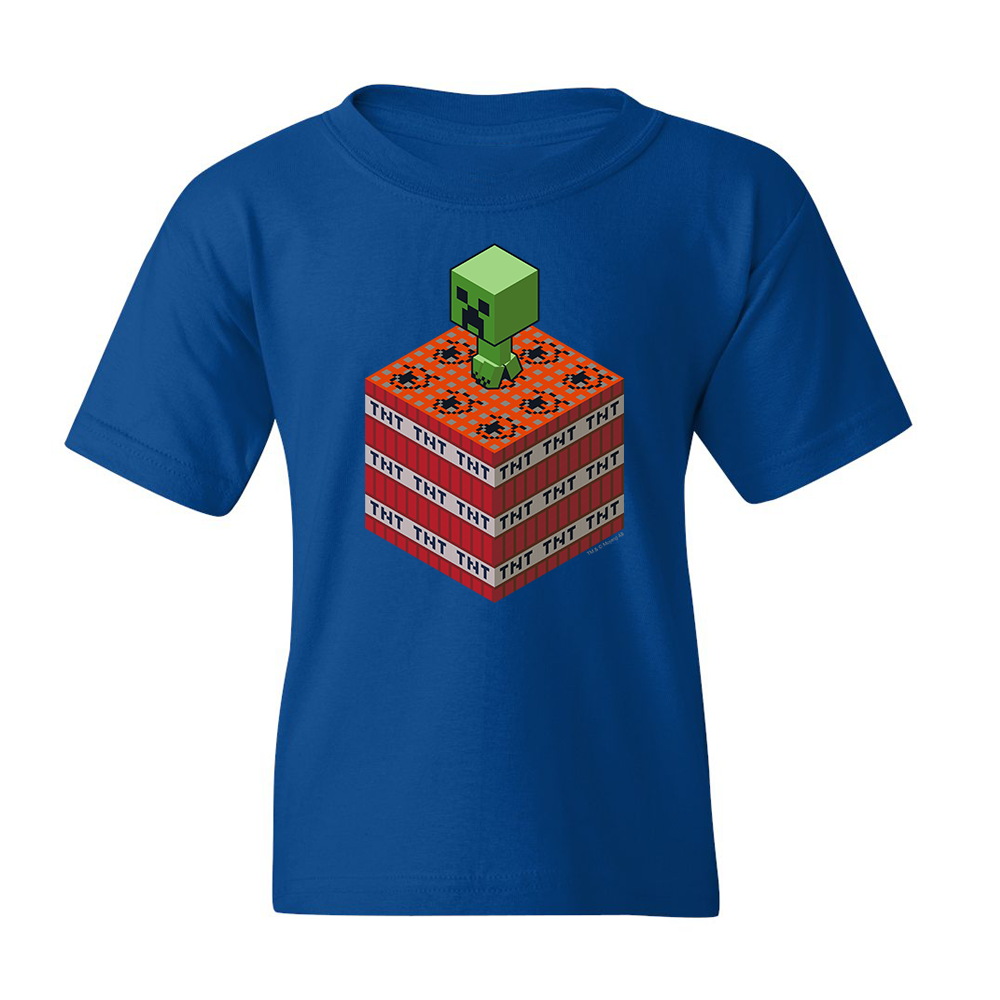 Kids - Creeper Face, Minecraft T-Shirt