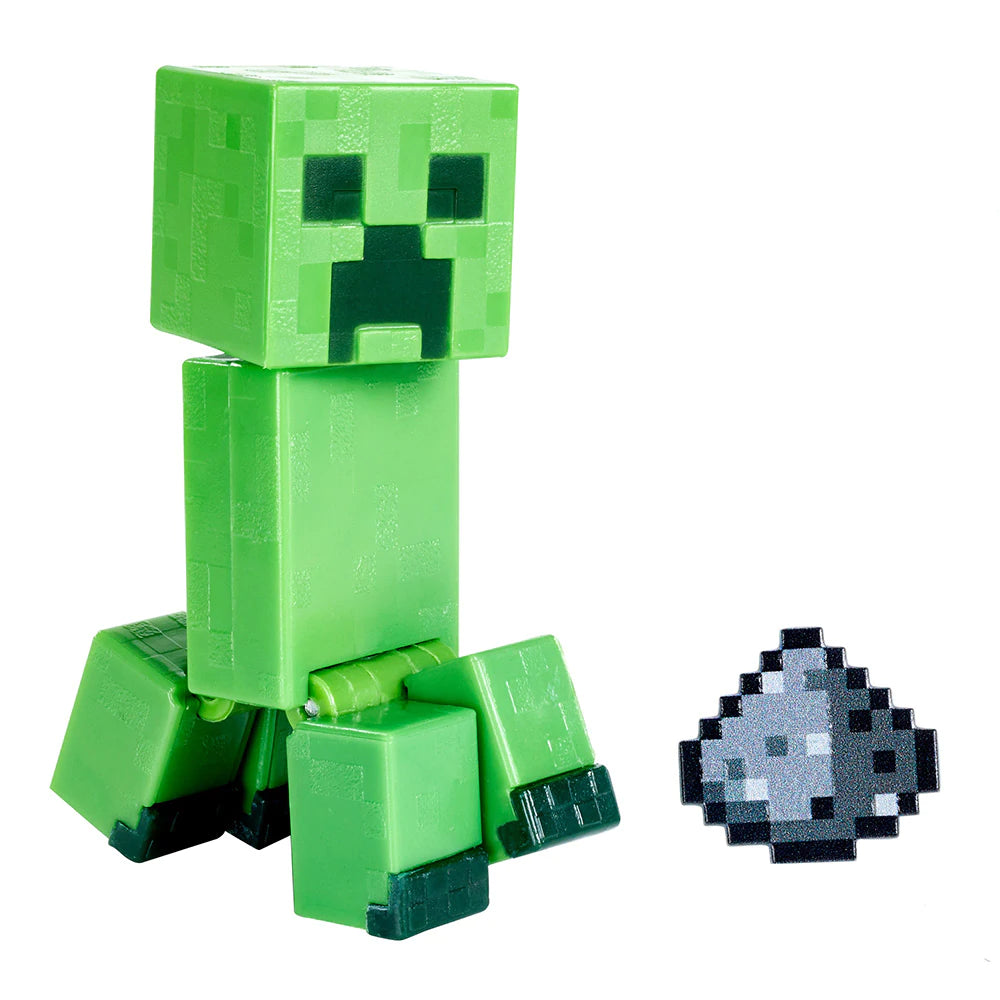Image of Mattel Minecraft Caves & Cliffs Creeper Figure