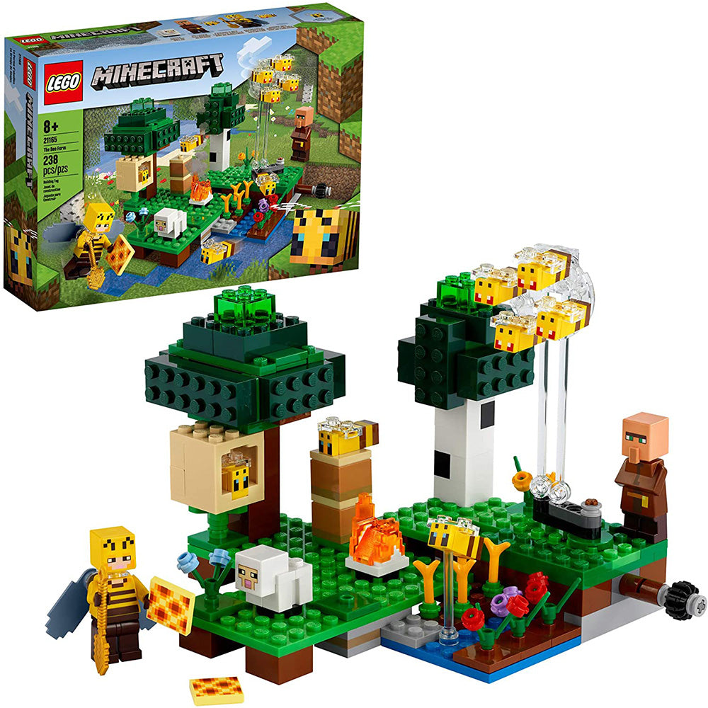 Image of LEGO Minecraft The Bee Farm Building Kit (238 Pieces)