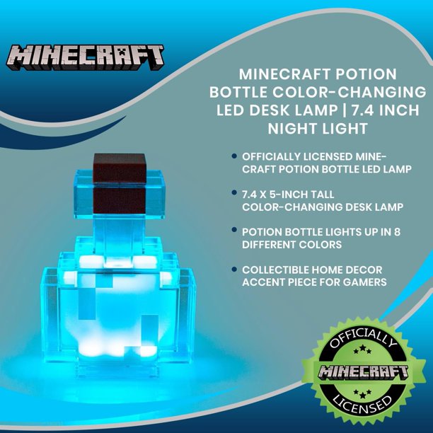 Lampada Minecraft Torch Light - Mitico