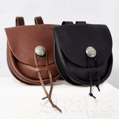 Leather Drawstring Pouch – 14+ Colors