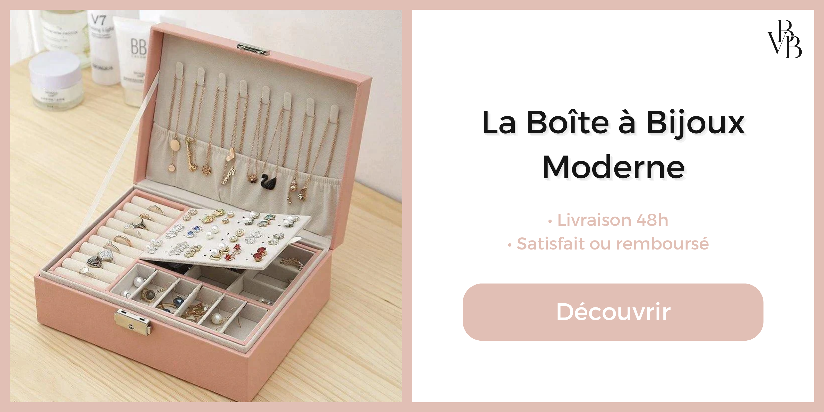 Boîte à Bijoux Moderne