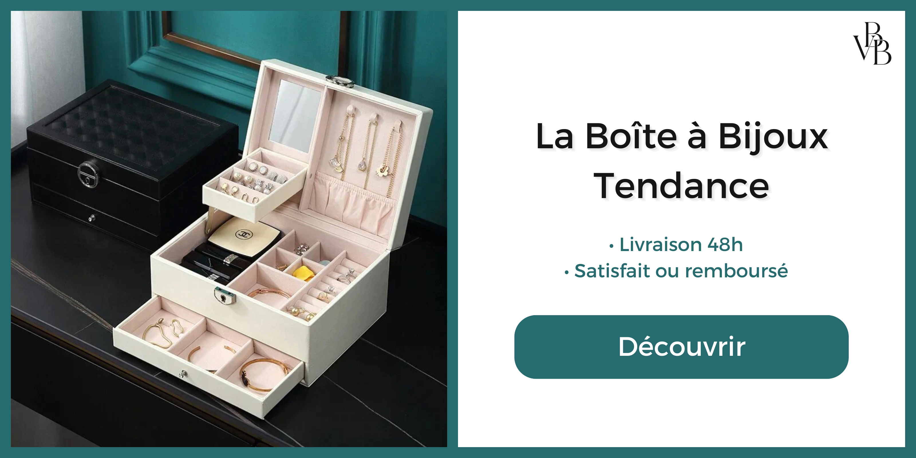 Boîte à Bijoux Tendance