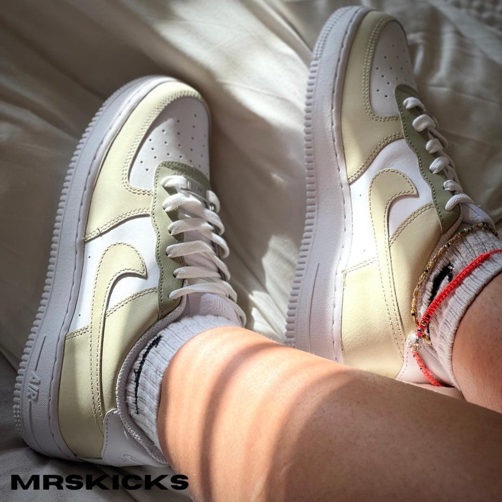 Custom Nike Air Force 1 '07 Low - Louis Vuitton — Q's Custom Sneakers