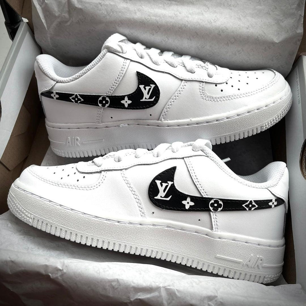 Custom Sand Lv Airforce 1 Shadow – Mrskicks