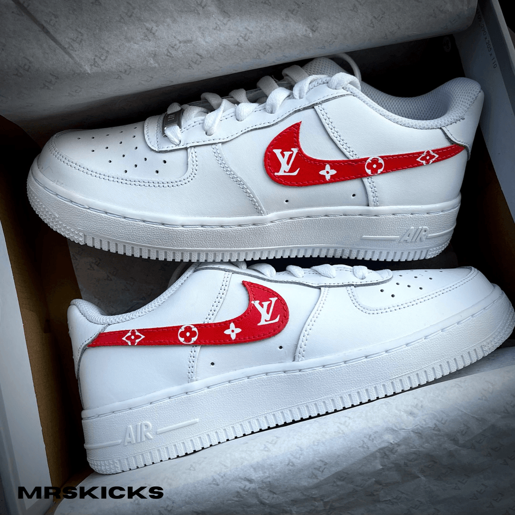 RED DRAGON AIR FORCE 1 CUSTOM – THE CUSTOM SHOP