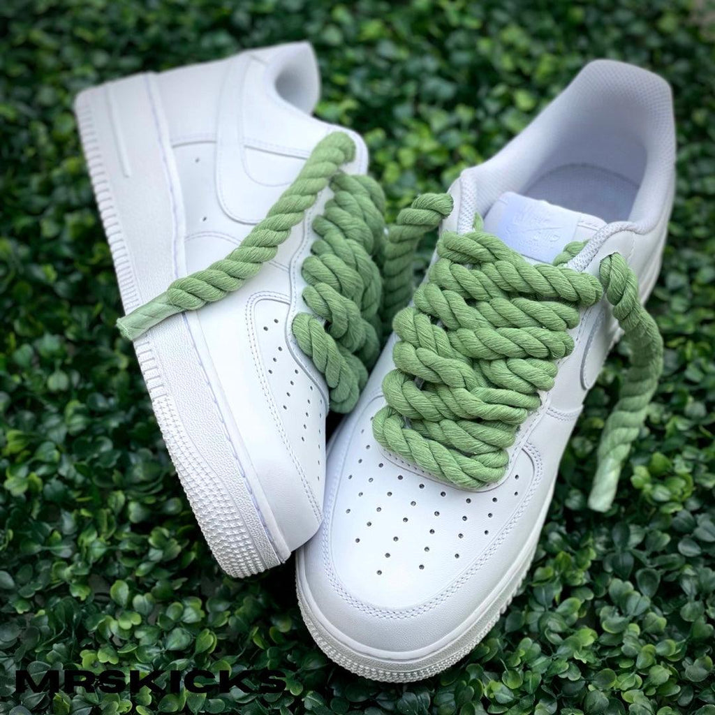 Rope Laces Custom Air Force 1's (Again) 