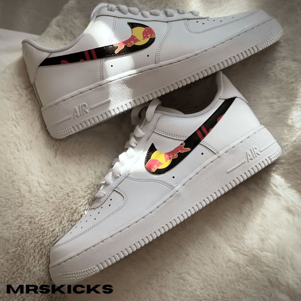 Custom Air Force 1's: Colorful Changing Reflective Dragon 