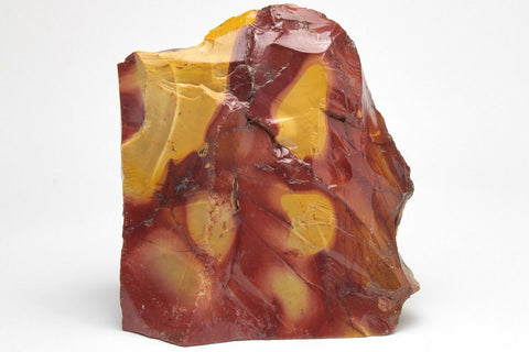 a red and yellow rock mookaite jasper