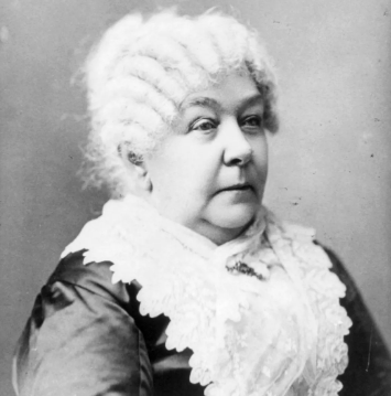 A pioneer of the women's rights movement in the United States during the 19th century.
