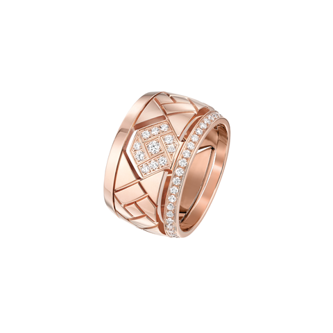 HRH Joaillerie - Anello in oro rosa e diamanti