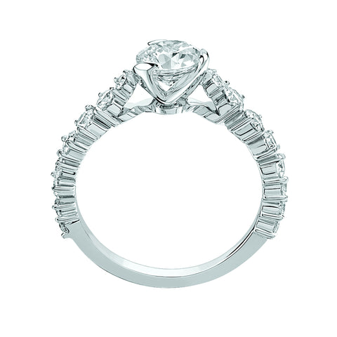 HRH Joaillerie - White gold and diamond engagement ring