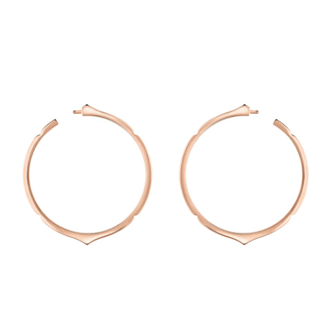 Les boucles d'oreilles Aura Hoop