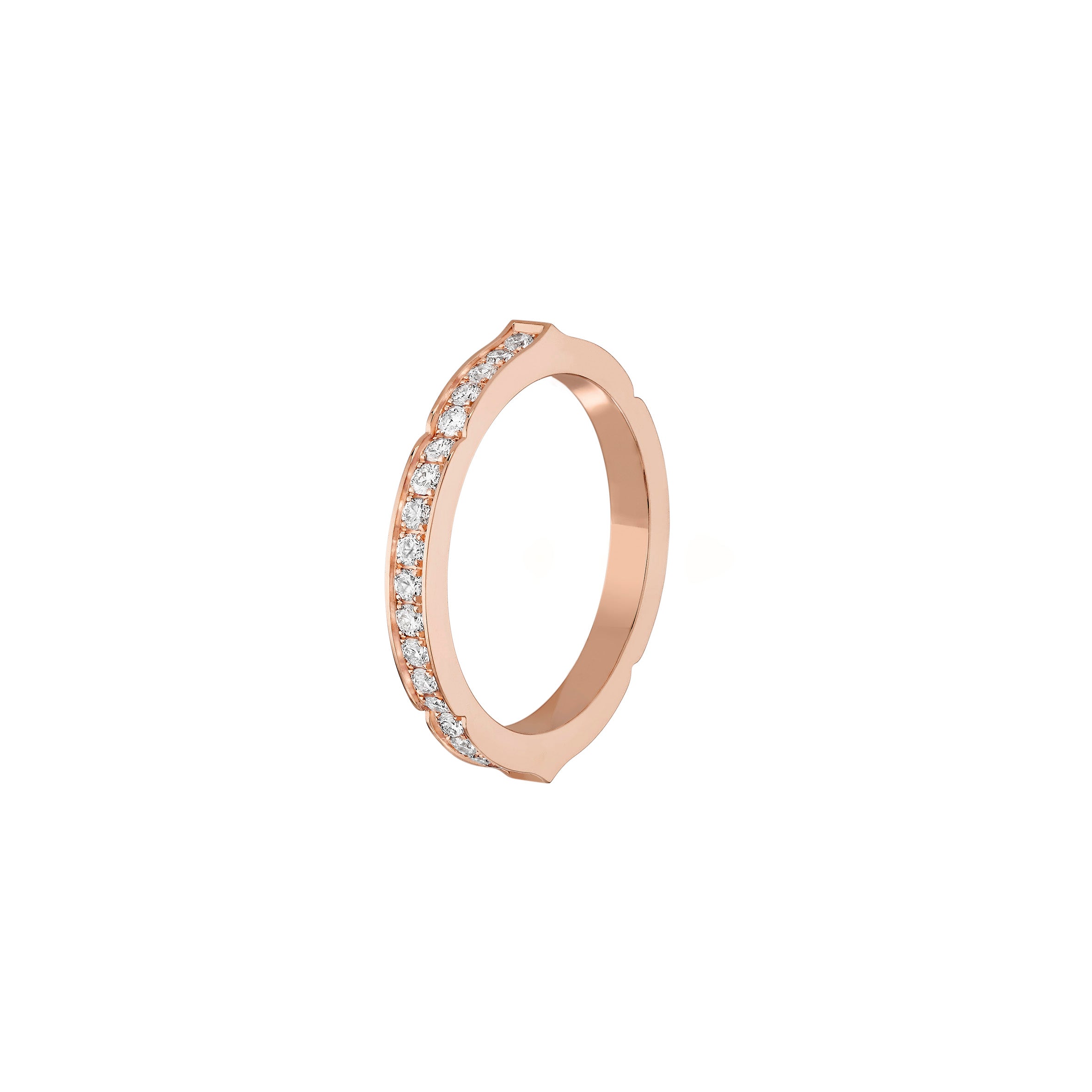 Rose Gold - The Aura Diamond Ring