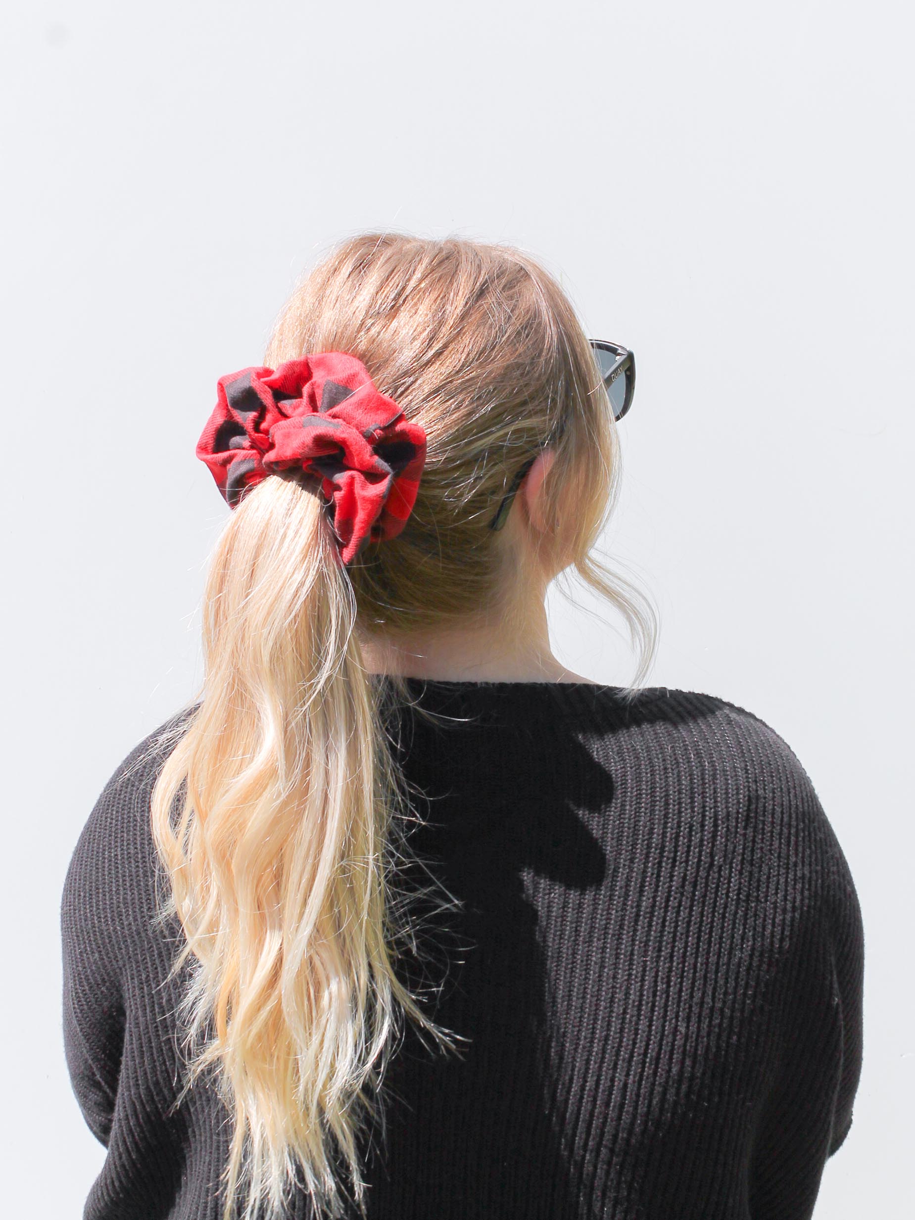 Buffalo Plaid Scrunchie