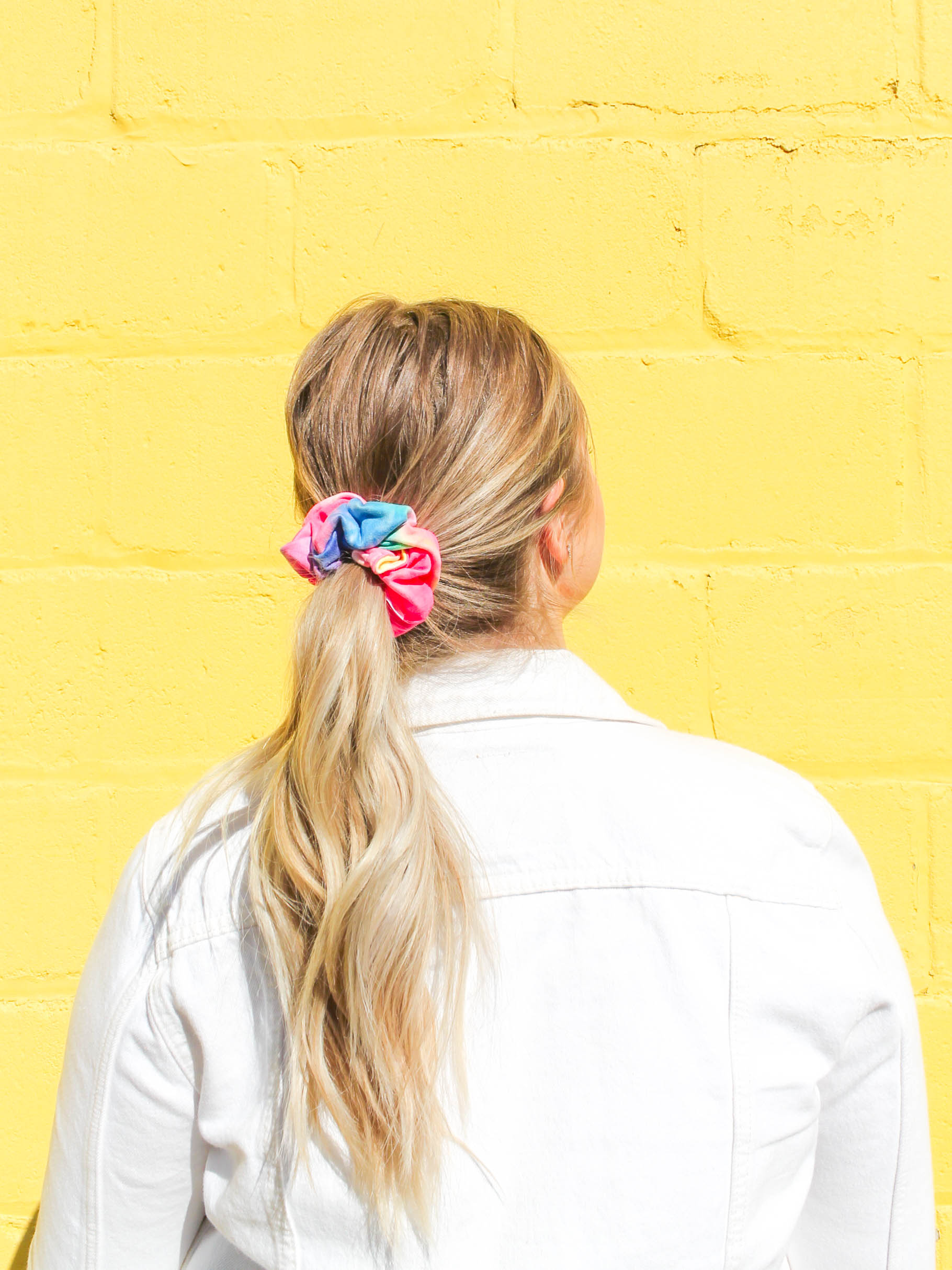 Loud & Proud Tie Dye Scrunchie