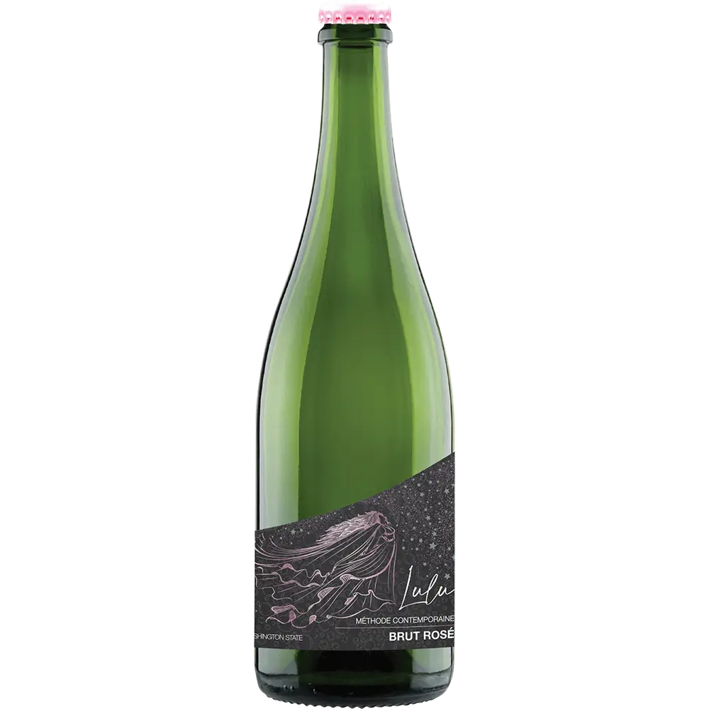 NV LuLu Ancient Lakes Sparkling Brut Rosé, Wahluke Slope, Columbia Valley, Washington