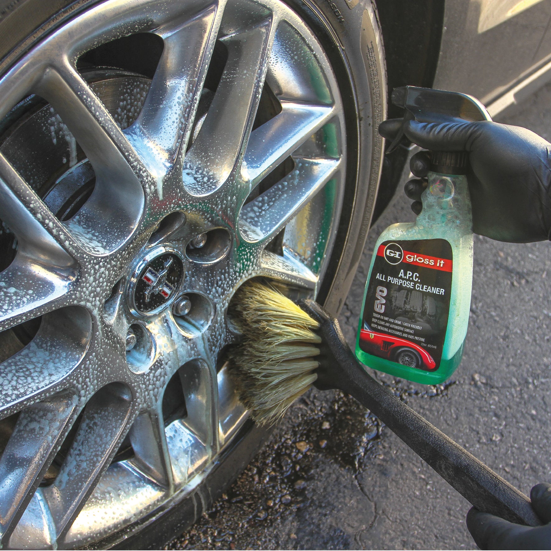 Speed Master Tire Scrub Brush