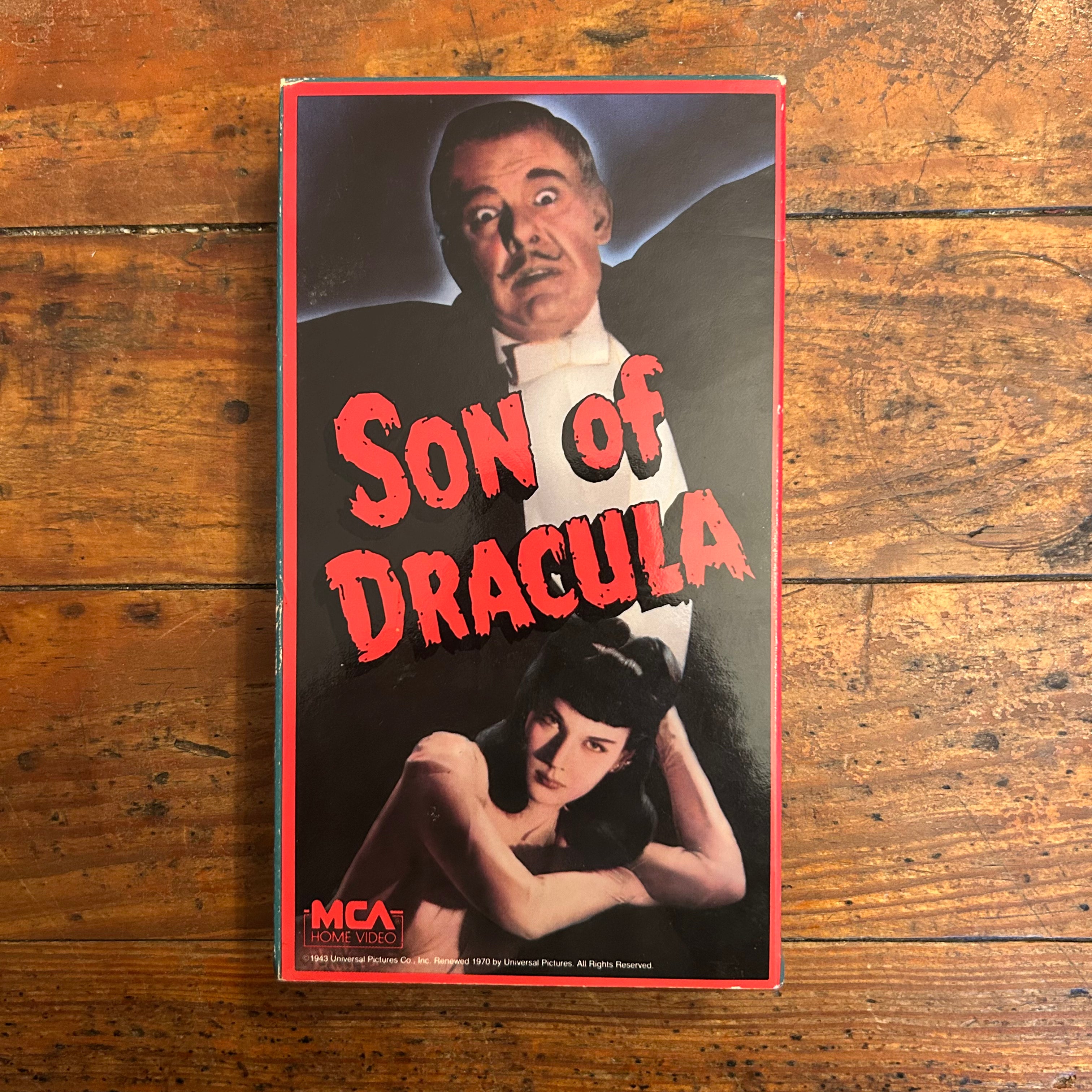Son of Dracula (1943) VHS