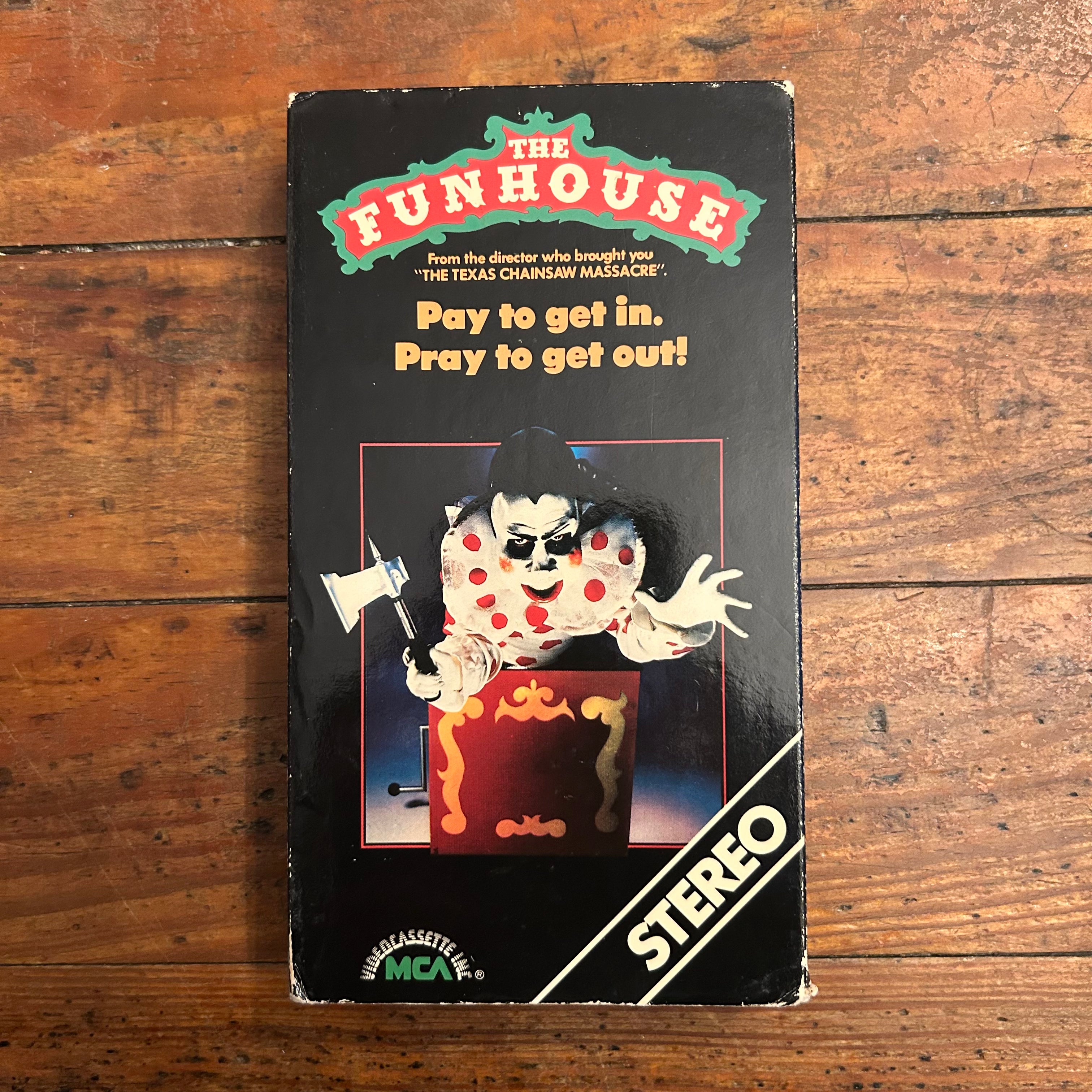 The Funhouse (1981) [MCA HOME VIDEO] VHS