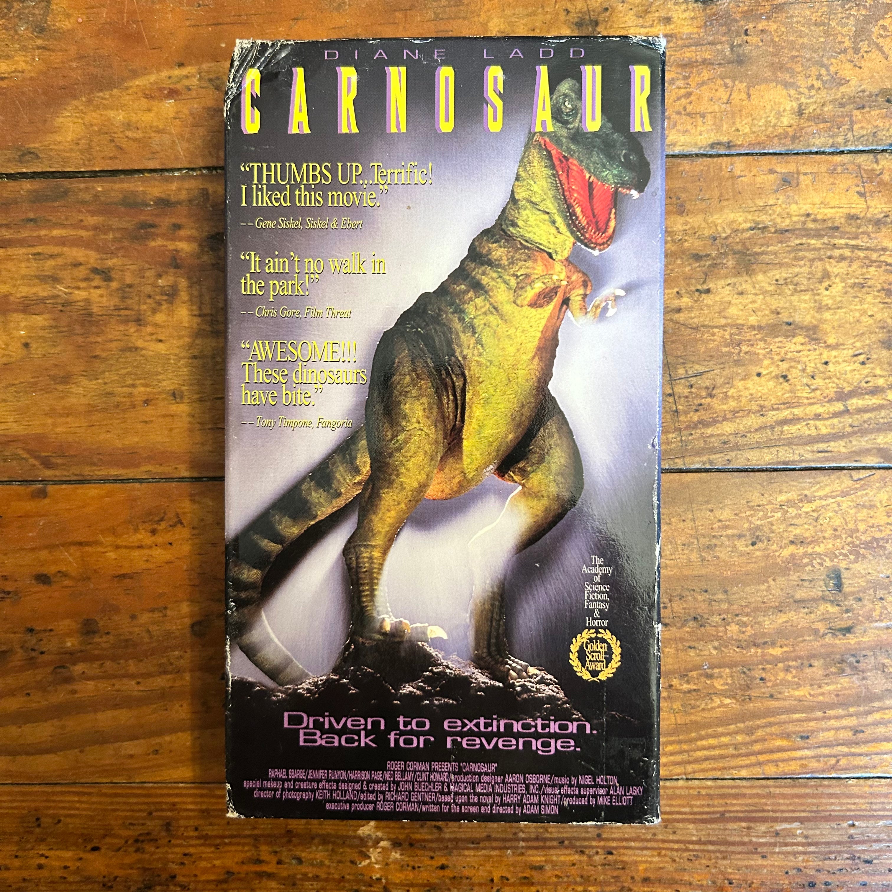 Carnosaur (1993) VHS