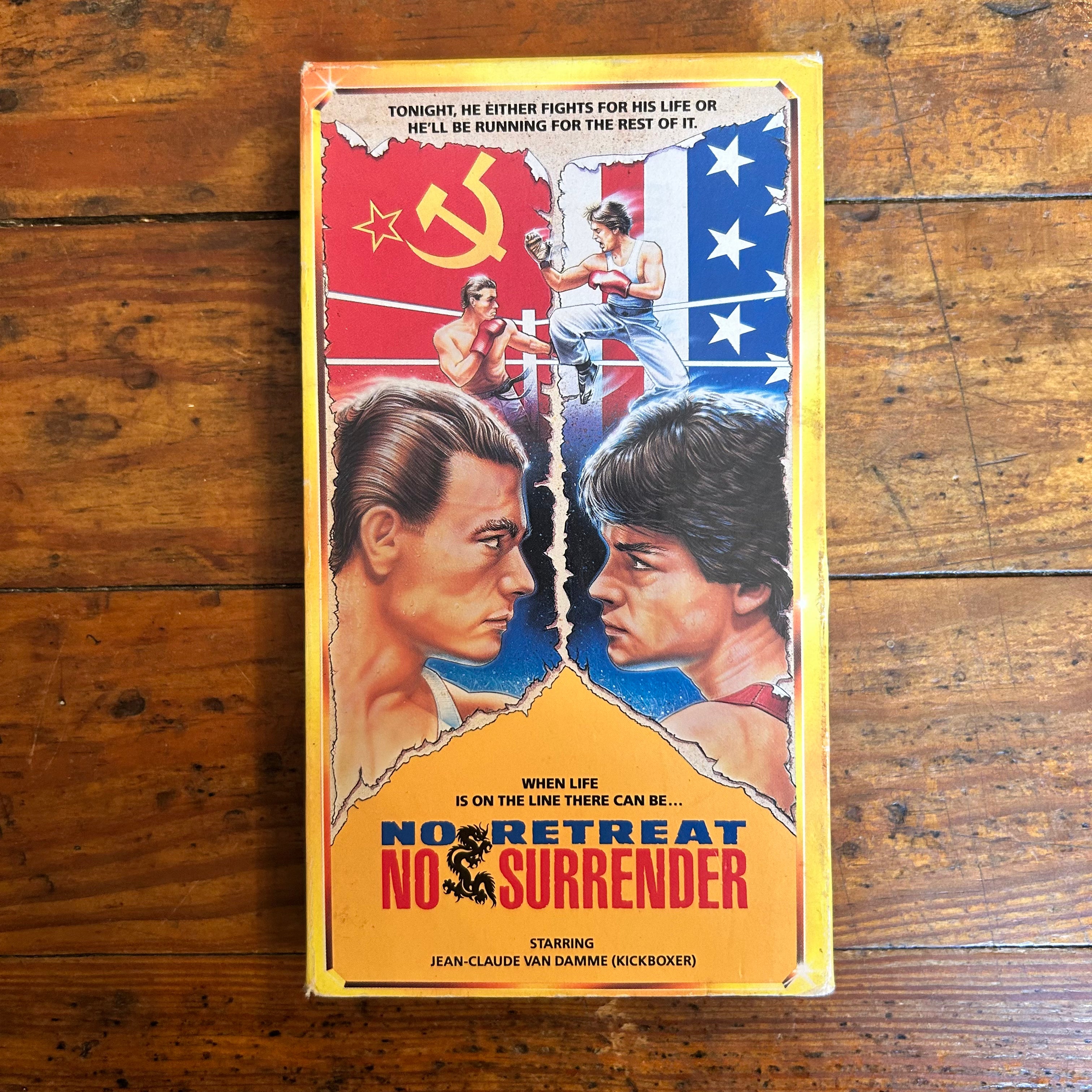 No Retreat, No Surrender (1986) VHS