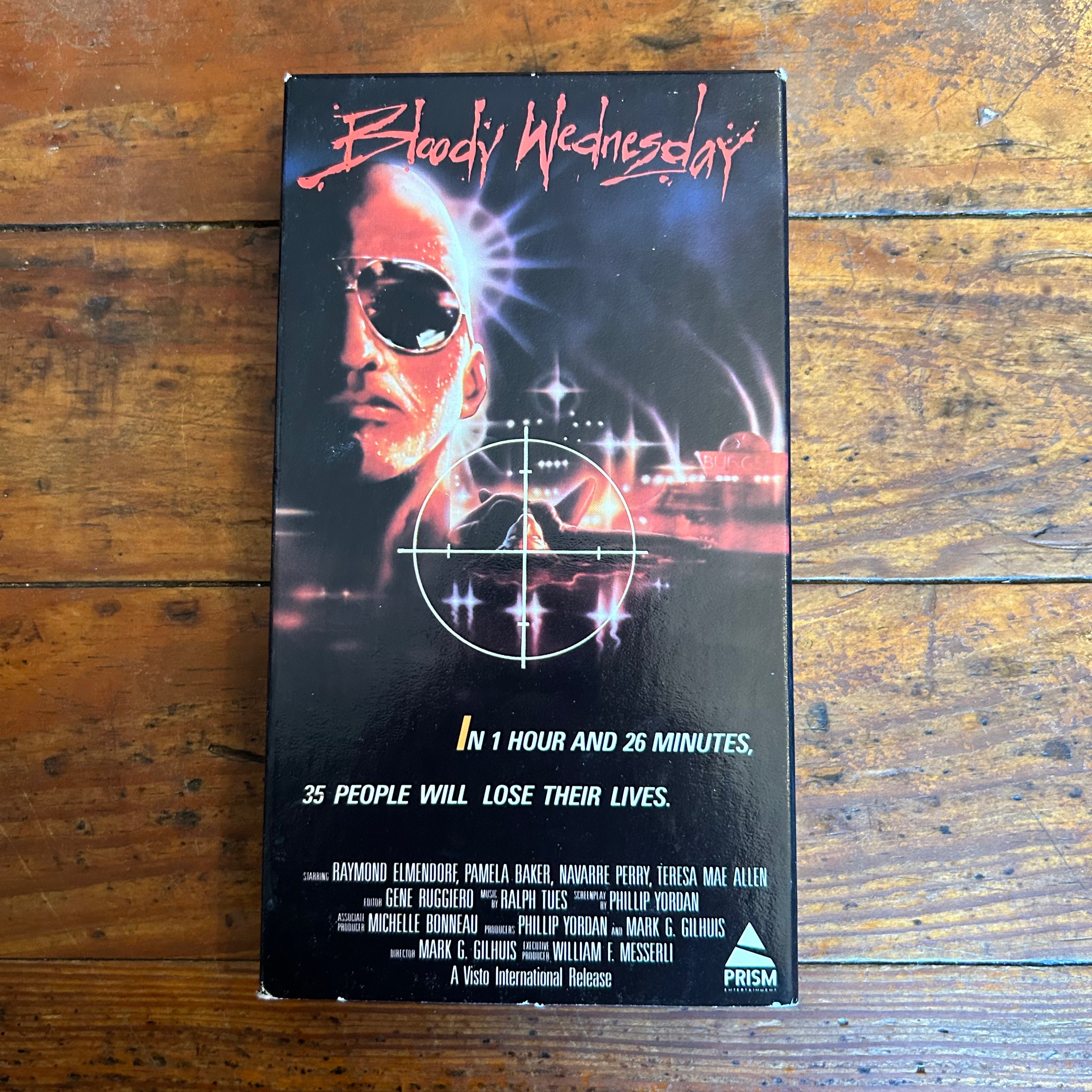 Bloody Wednesday (1987) PRISM VHS