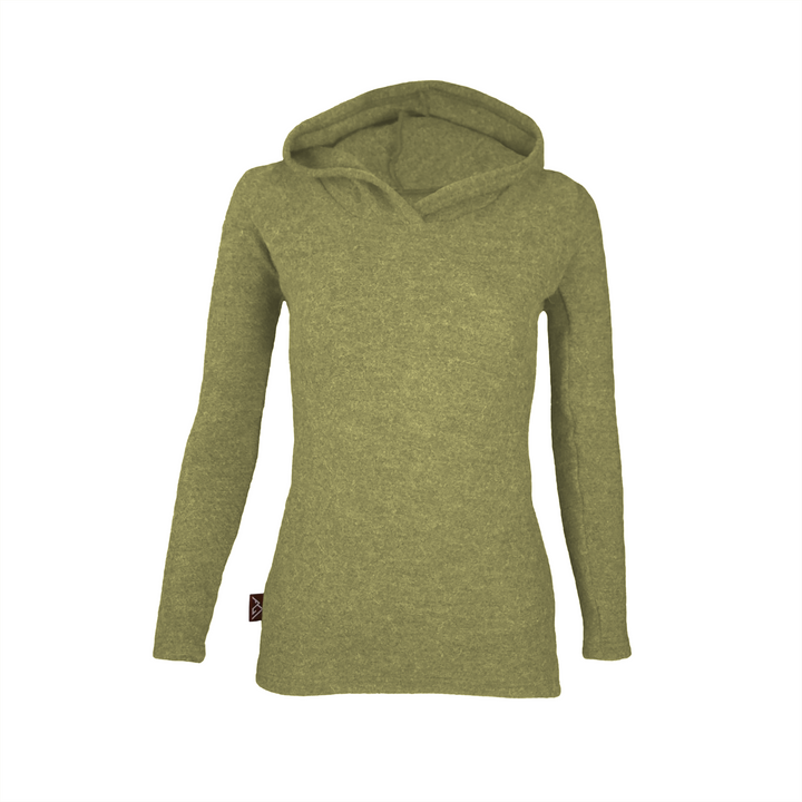Breathe Men's Zip Hoodie - All-Natural Alpaca Activewear | Extremely Breathable & Odor-Resistant Hoodie | Timber, XL | Paka Apparel