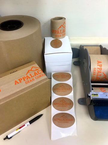 Appalachian Gear Company paper packaging supplies