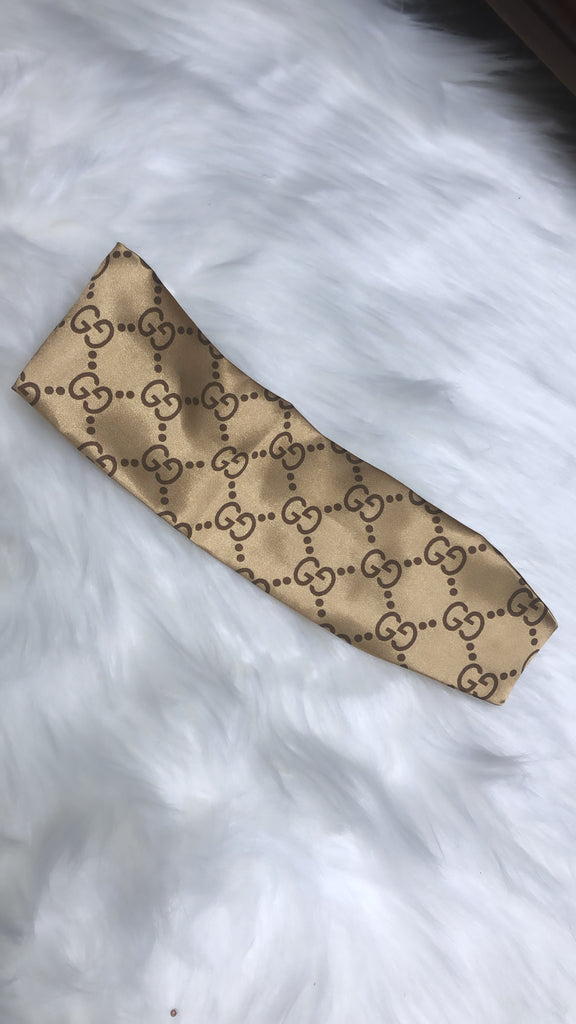 gucci headband brown